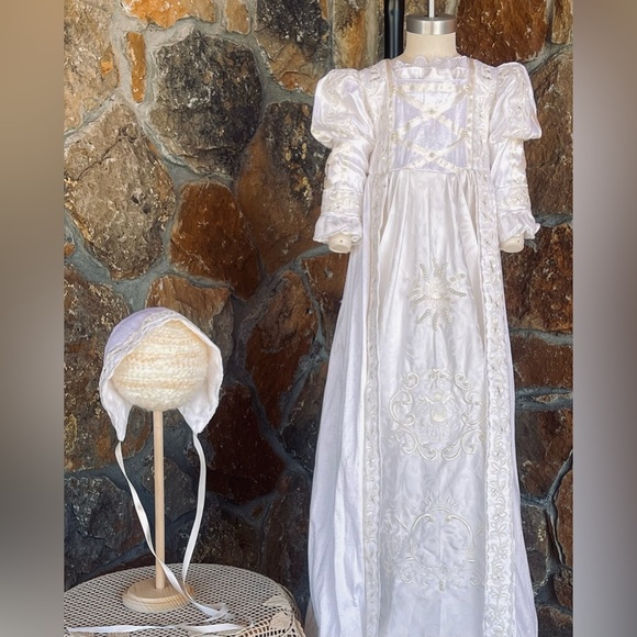 Baby Heirloom Christening Baptism Dress 3–6M | Linen Revival Co - Picture 11 of 11